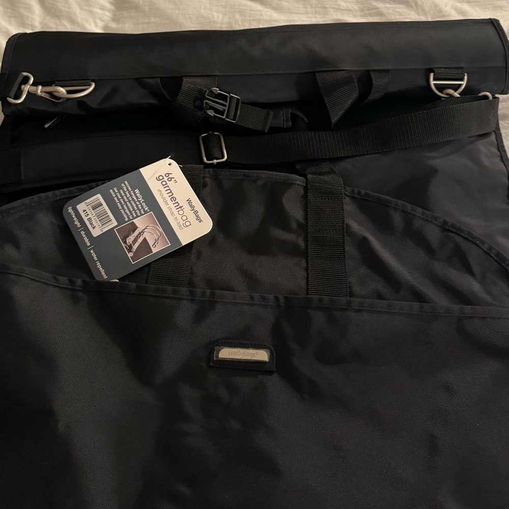 Wallybag 66” premium tri-fold carry on garment bag